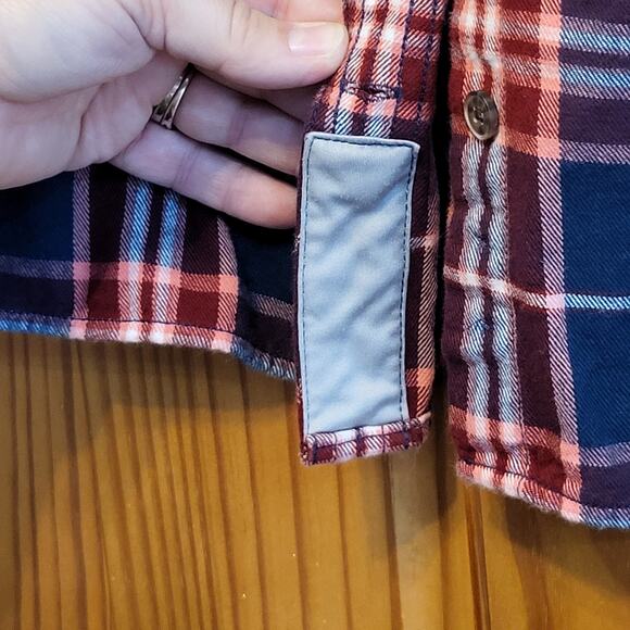 Duluth Trading Company Flannel Shirt Women's size XXL - Picture 4 of 5